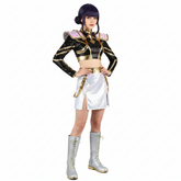 KPop Demon Hunters (2025) Golden Zoey Black White Outfits Cosplay Costume